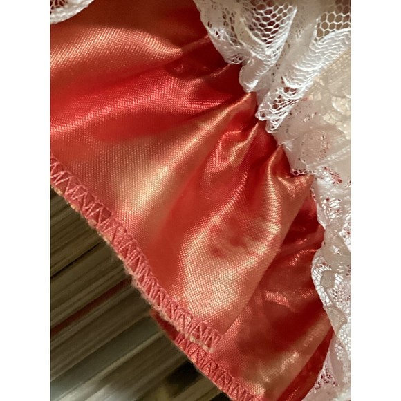 Vintage Ruth Morehead Christmas Wall Hanging Lace Holly Baby And Kitten & Bear - Picture 13 of 13